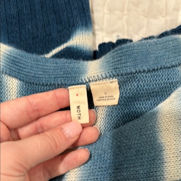 Anthropologie Moth Tempest Tie-Dye Pullover Sweater - Picture 3 of 4